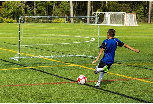 Miniatura 71 de Franklin Sports Porterías de fútbol de competición – Porterías de fútbol de acero portátiles para patio trasero – Portería de fútbol para adultos +