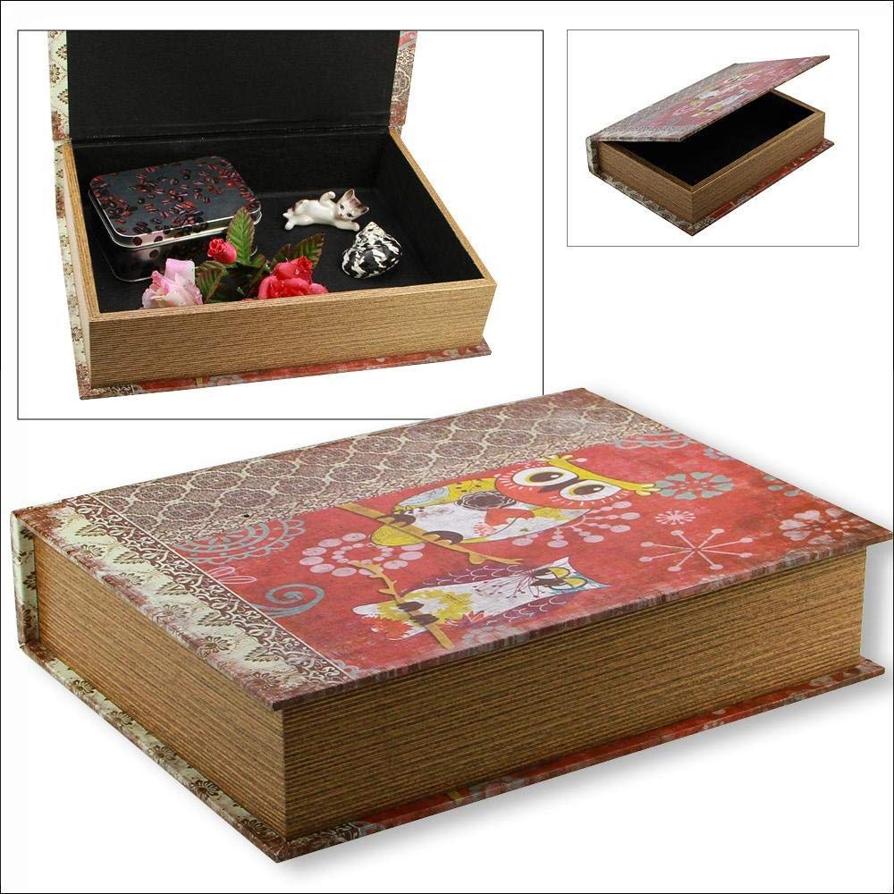 3er Set Deko Bücher Mit Magnetverschluss - Stylische Aufbewahrungsboxen Als Buchattrappen