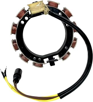 Stator For Johnson Evinrude 173-3536 583340 583536 763767 Outboard 65/80 JET 85,88,90,100,112,115 HP 9-Amp 4-Cylinder 2-Stroke 1988-1998
