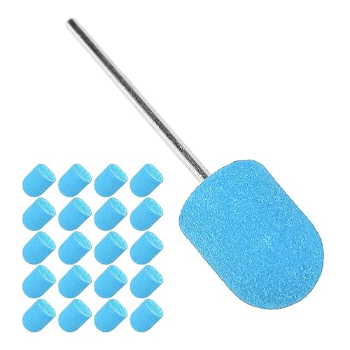 Miniatura 9 de Brocas de taladro de uñas, banda de lijado de uñas, broca para manicura, pedicura, pulido de uñas, rebabas, uso en salón de belleza, juego de lijado