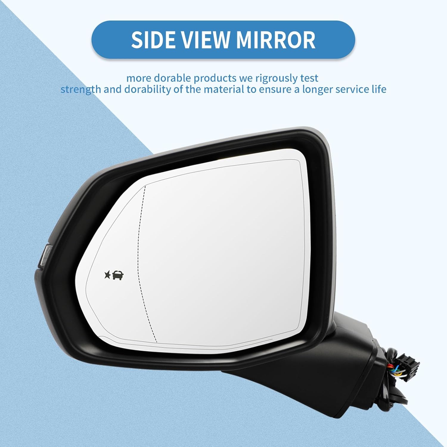 ECCPP Exterior Mirrors Replace with 2019-2021 For Chevy For BLAZER Driver Side 84698488