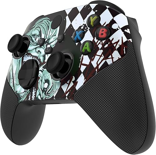 eXtremeRate Versión ASR carcasa rediseñada para el mando inalámbrico Xbox Core - Agarre de goma de rendimiento, anillos de frotamiento