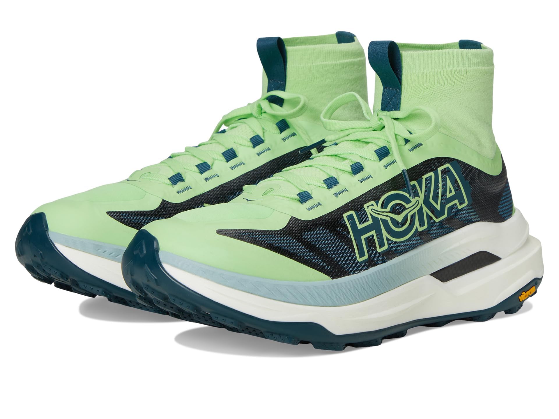 NEW-Hoka One One Trail Shoe - Light Green Upper Hoka One One Women main image 2