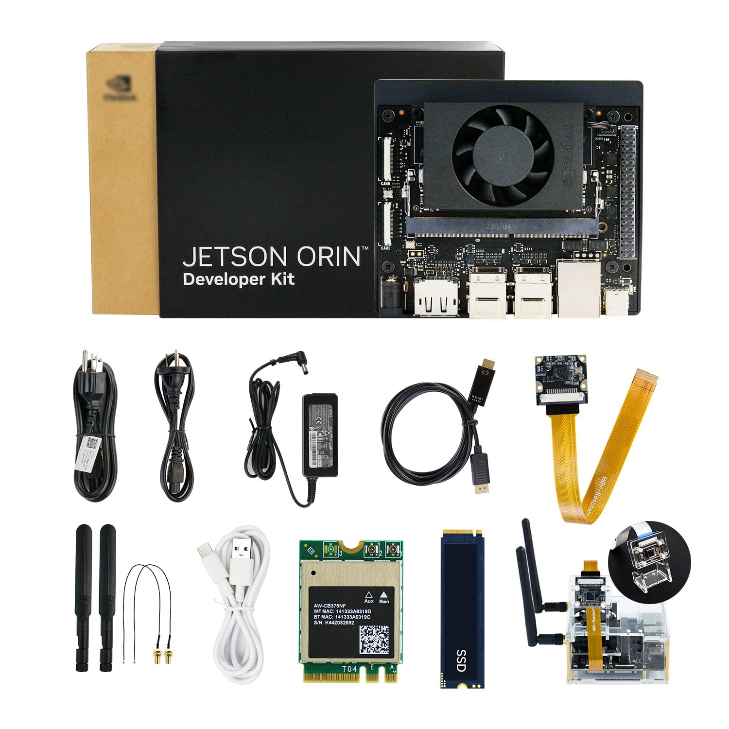Amazon.co.jp: Jetson Orin Nano 8GB RAM公式開発キット67Tops