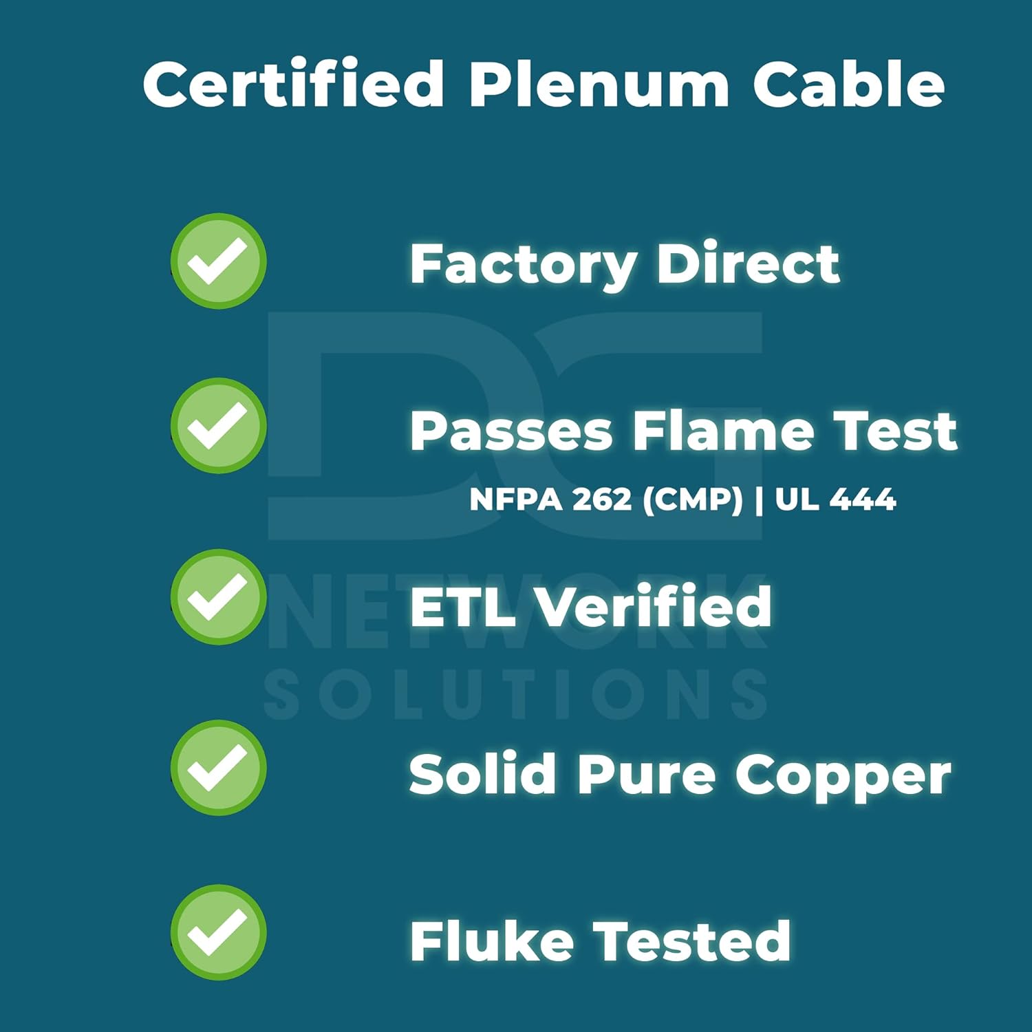 DG Cat6 Plenum (CMP), 1000ft, 600MHz, Unshielded, UTP, 23AWG, Solid Bare Copper, ETL Listed, Bulk Ethernet Cable, Easy Pull Box, Reelex Packaging, White