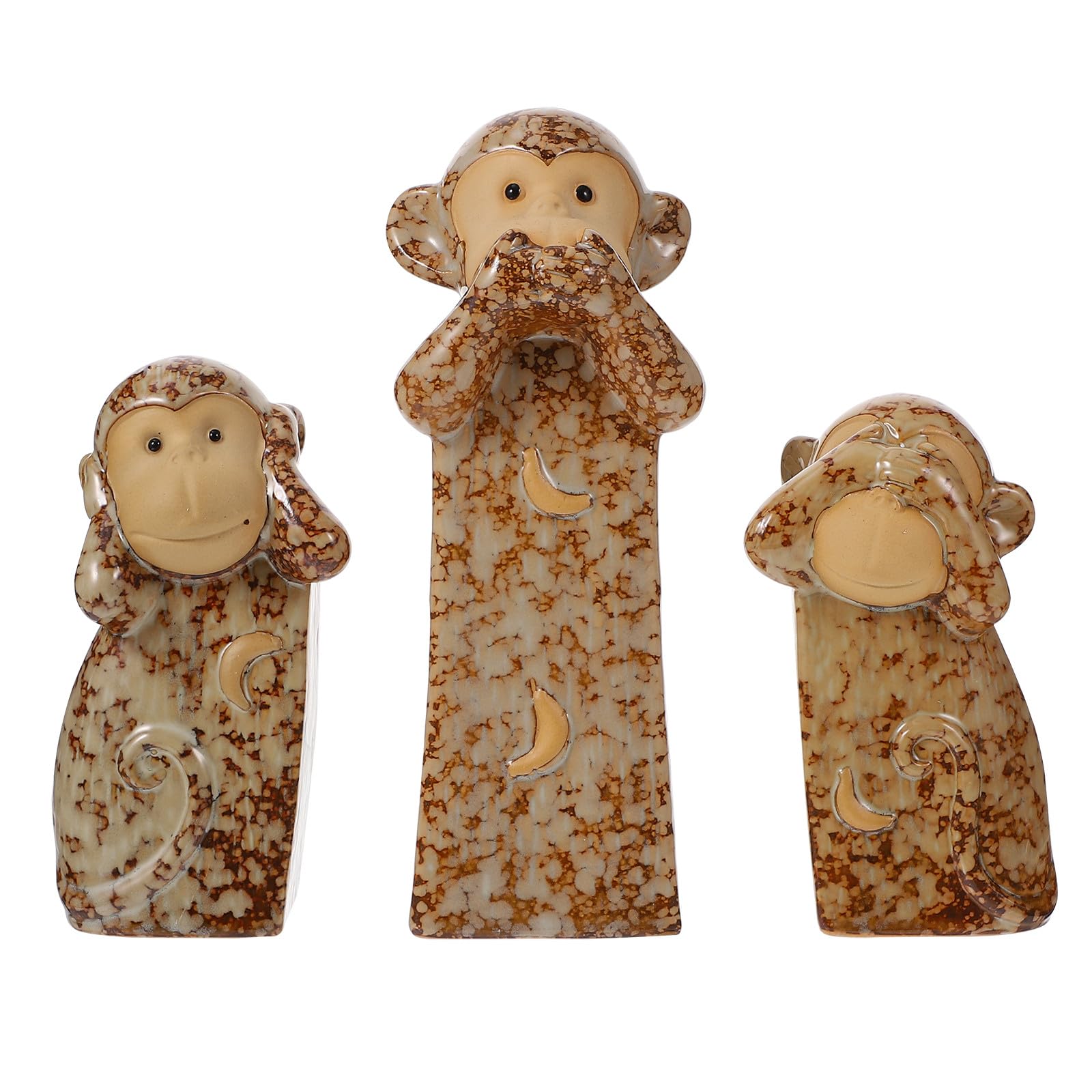 Figurines de singes de la sagesse pour sublimer votre salon ou bureau moderne