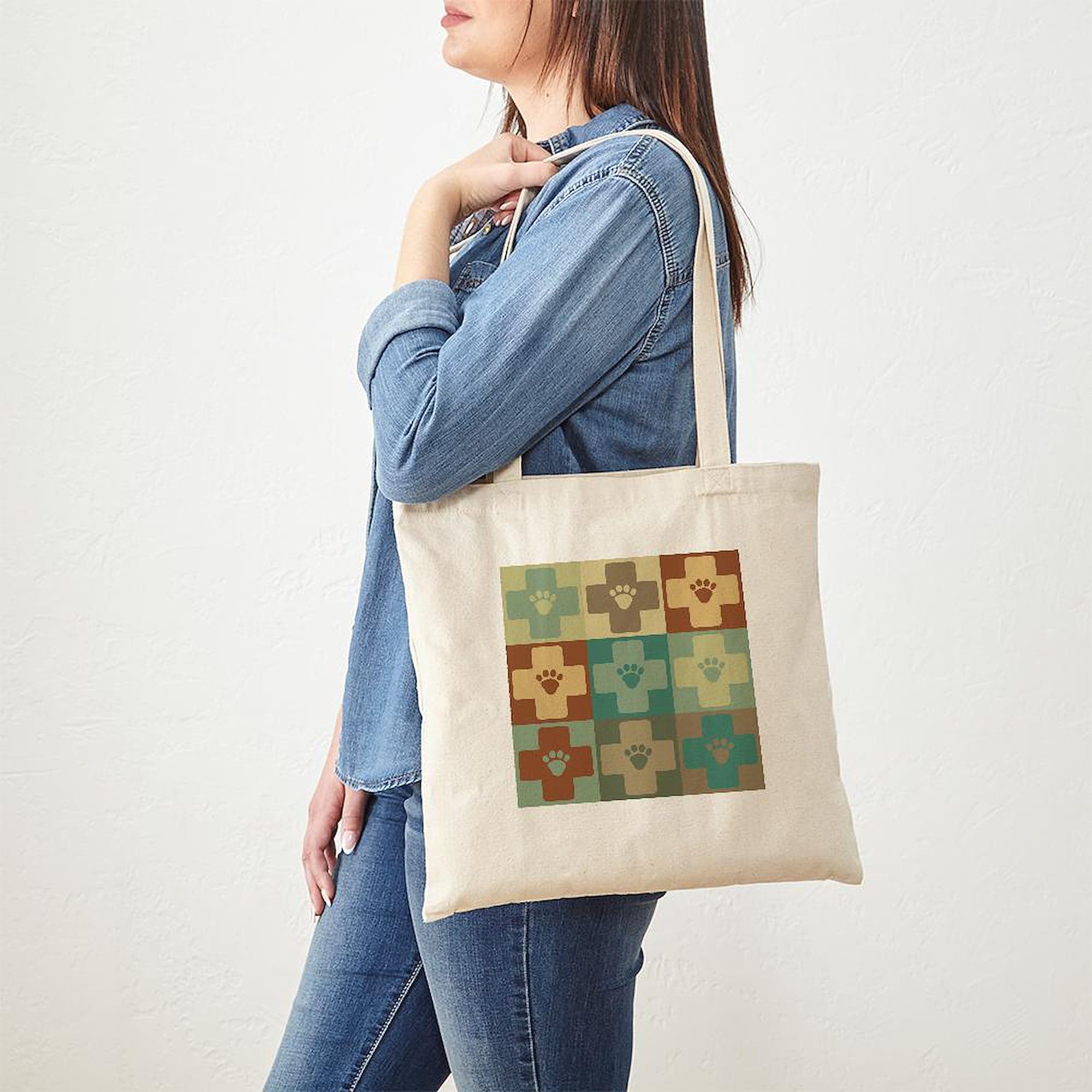 CafePress Veterinarian Tote Bag - Natural Canvas Reusable Shopping Bag, Two Sizes, Professionally Printed Gift For Vet Lovers - View #14