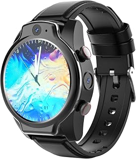 NICBEL 4G Global IP68 50M Waterproof Smart Bracelet, 1.69" Full Round Screen 4G+64G 13MP+8MP Dual Camera 1600Mah Android 10 Smartwatch Multiple Sport Modes