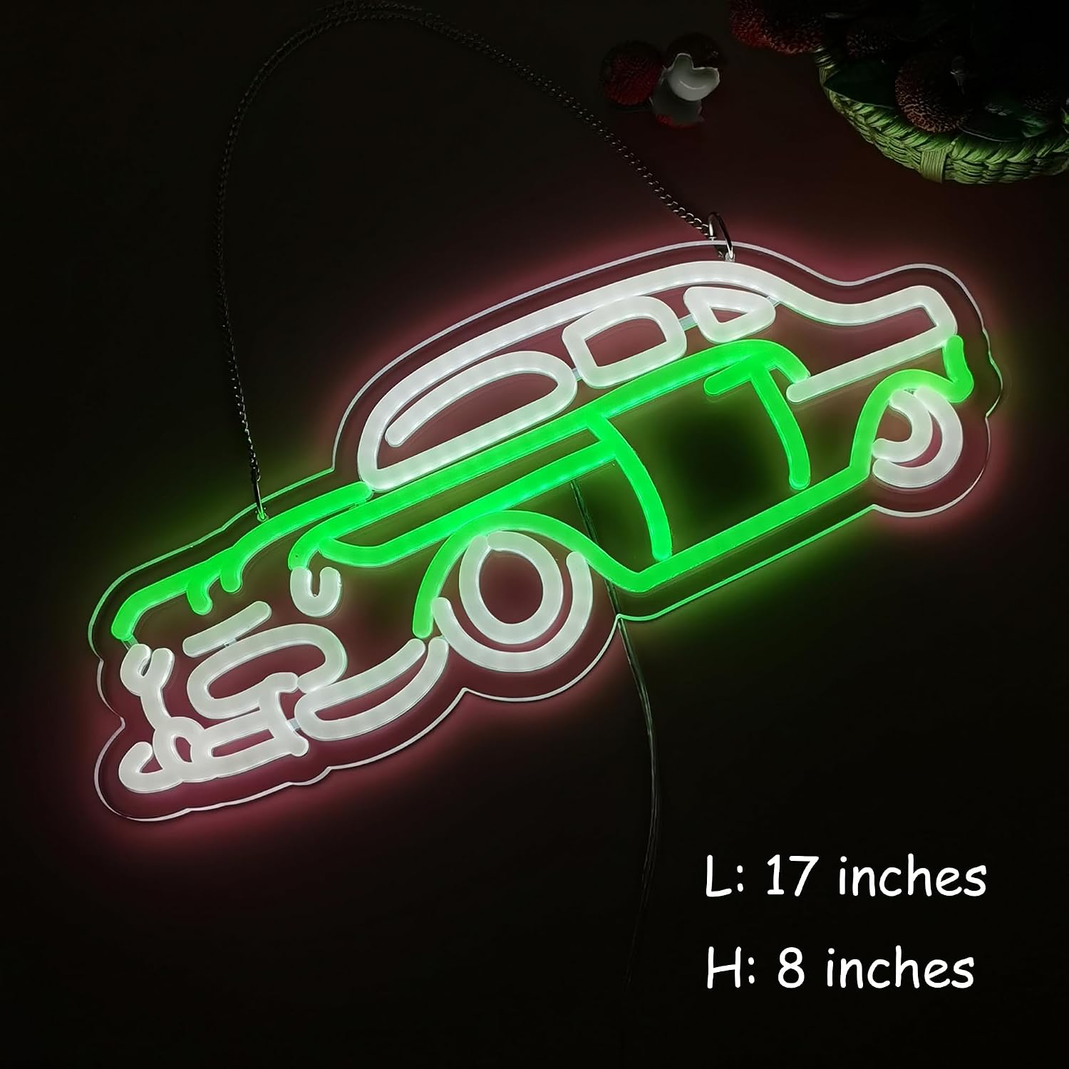 Novelty Classic Car Neon Sign Art Wall Lights for Business Beer Bar Club Bedroom Windows Glass Hotel Pub Cafe Wedding Birthday Party Gifts