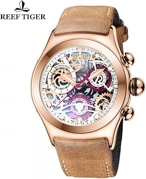 値下げ　REEF TIGER クロノグラフ 時計 Amazon.co.jp: Reef Tiger 運動 クロノグラフ 腕時計 日付表示