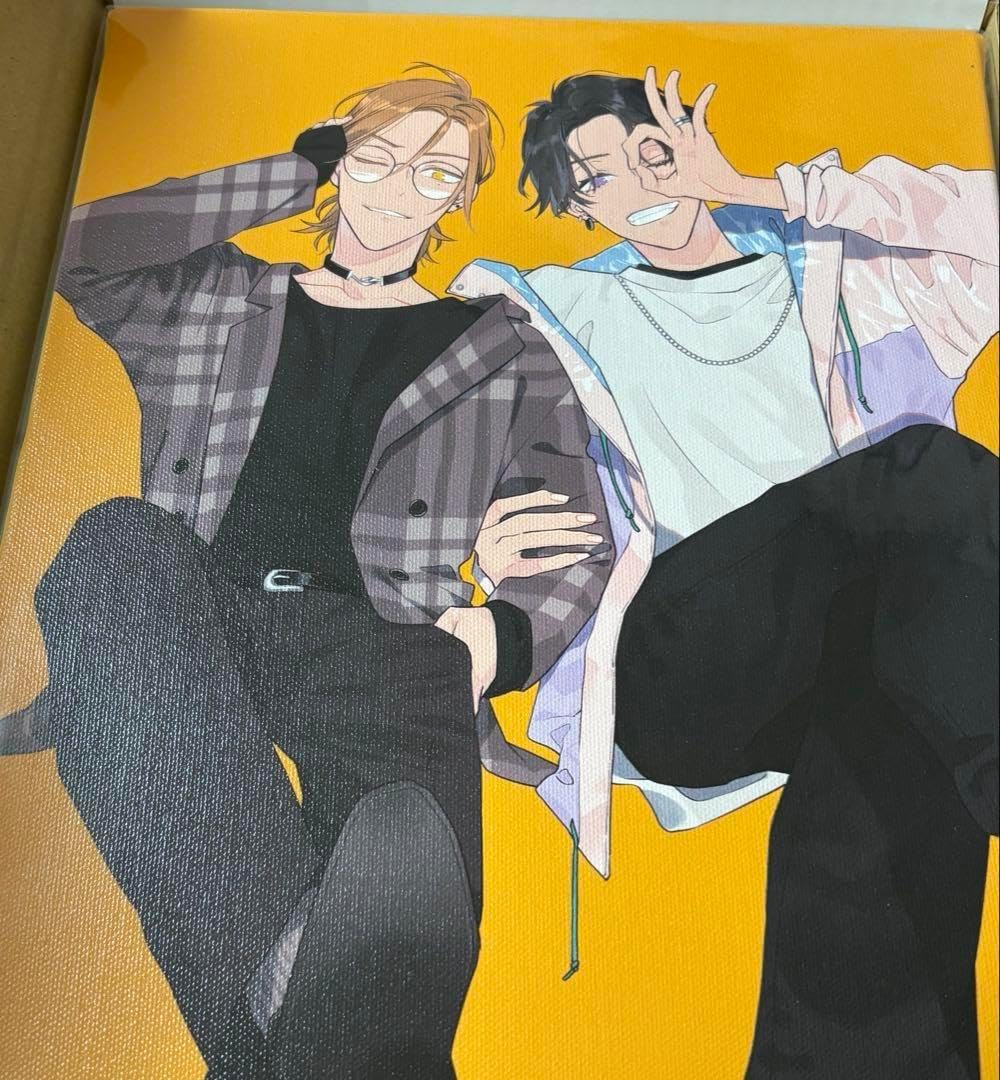 直筆サイン入り複製原画 とろけるくちびる 高崎ぼすこ 個展 Euphoria