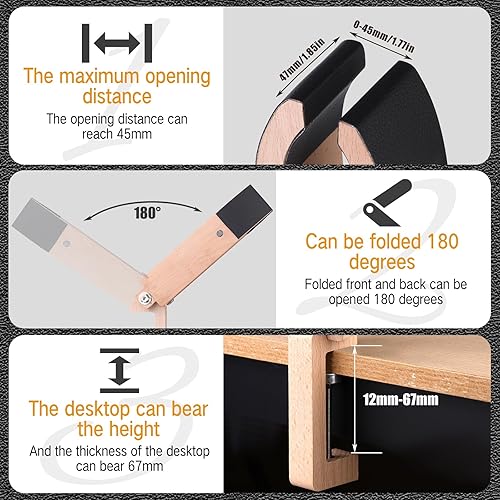 Miniatura 3 de Stitch Pony Horse Clamp - Pony de costura de cuero para costura y trabajo de cuero a mano