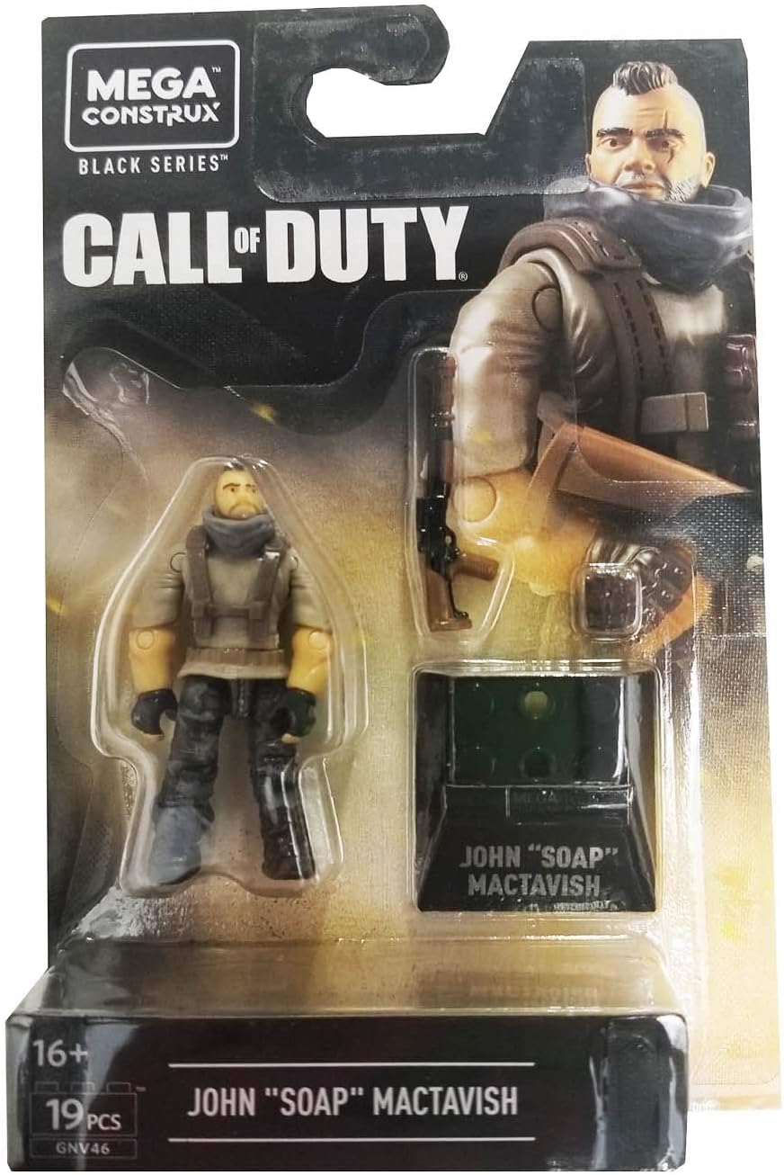 Call of Duty Black Series John Soap Mactavish Building Set