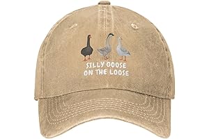 Womens Caps Cute - Funny Goose Hat Silly Goose On The Loose...