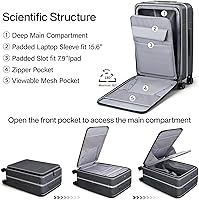 Amazon.com | Hanke Hardside Medium Checked luggage Aluminum Frame
