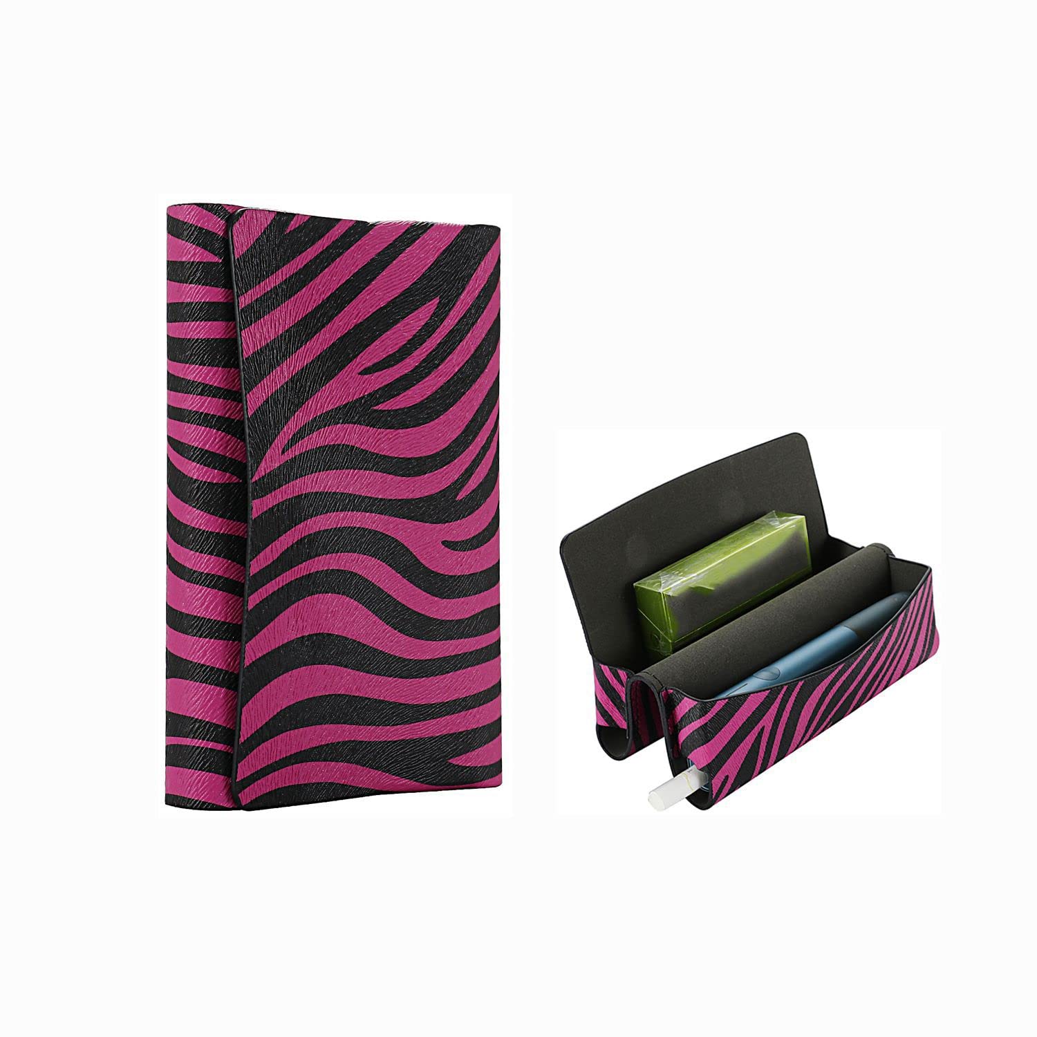 KAIDON Stylish PU Leather Phone Case Protective Cover for ILUMA One - Elegant Design, Perfect Fit [A001] (Purple)