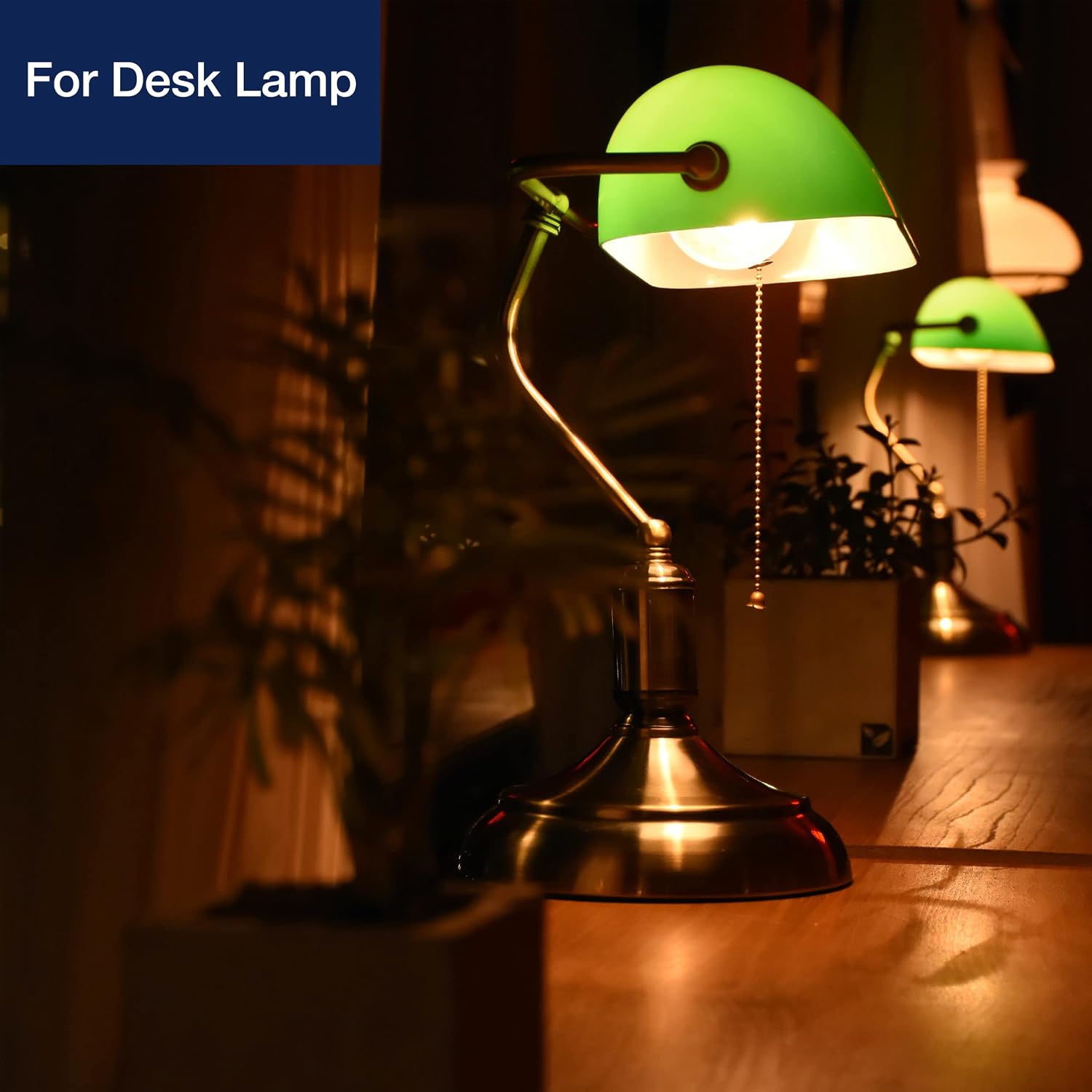 FLSNT 60W Equivalent A19 LED Edison Bulbs, 2700K Soft White, E26 Base, Non-Dimmable, 4 Pack