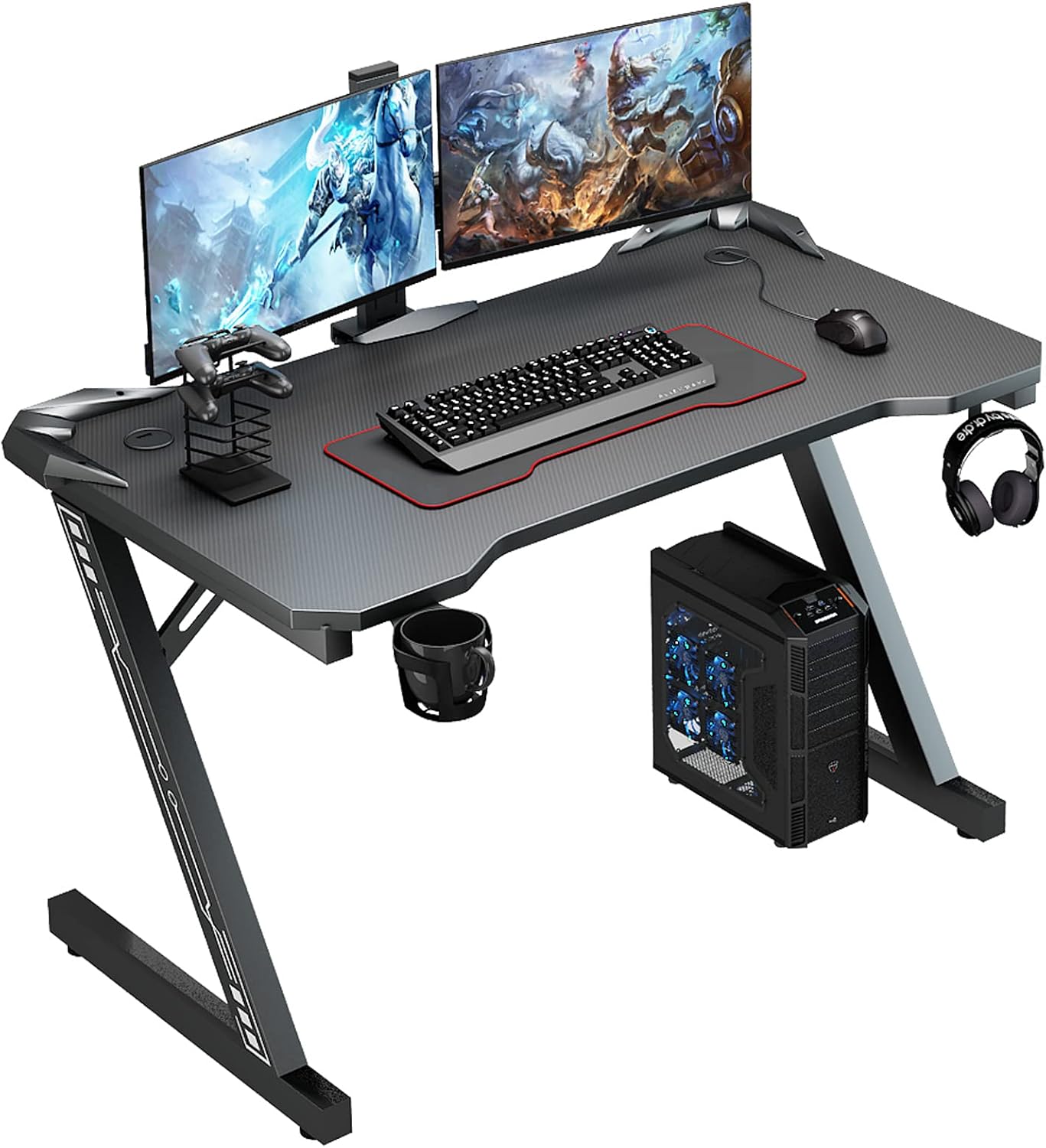 最安 最高のゲーム環境を ゲーミングデスク 合理的 人体工程学 1 4メートル天板 パソコン用 Alrc Asia