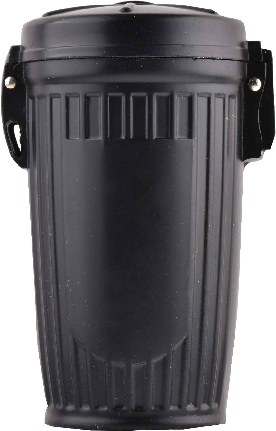 Mini Ashtray/Pocket Ashtray/Travelling Ashtray Made of Metal, Stylish Trash tin Design, Color: Black, Mod. HX909-04