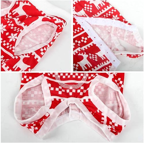 Miniatura 2 de LIANZIMAU Traje de recuperación quirúrgica para perro, heridas abdominales transpirables y protege la piel, anti lamer, cono E, collar alternativo