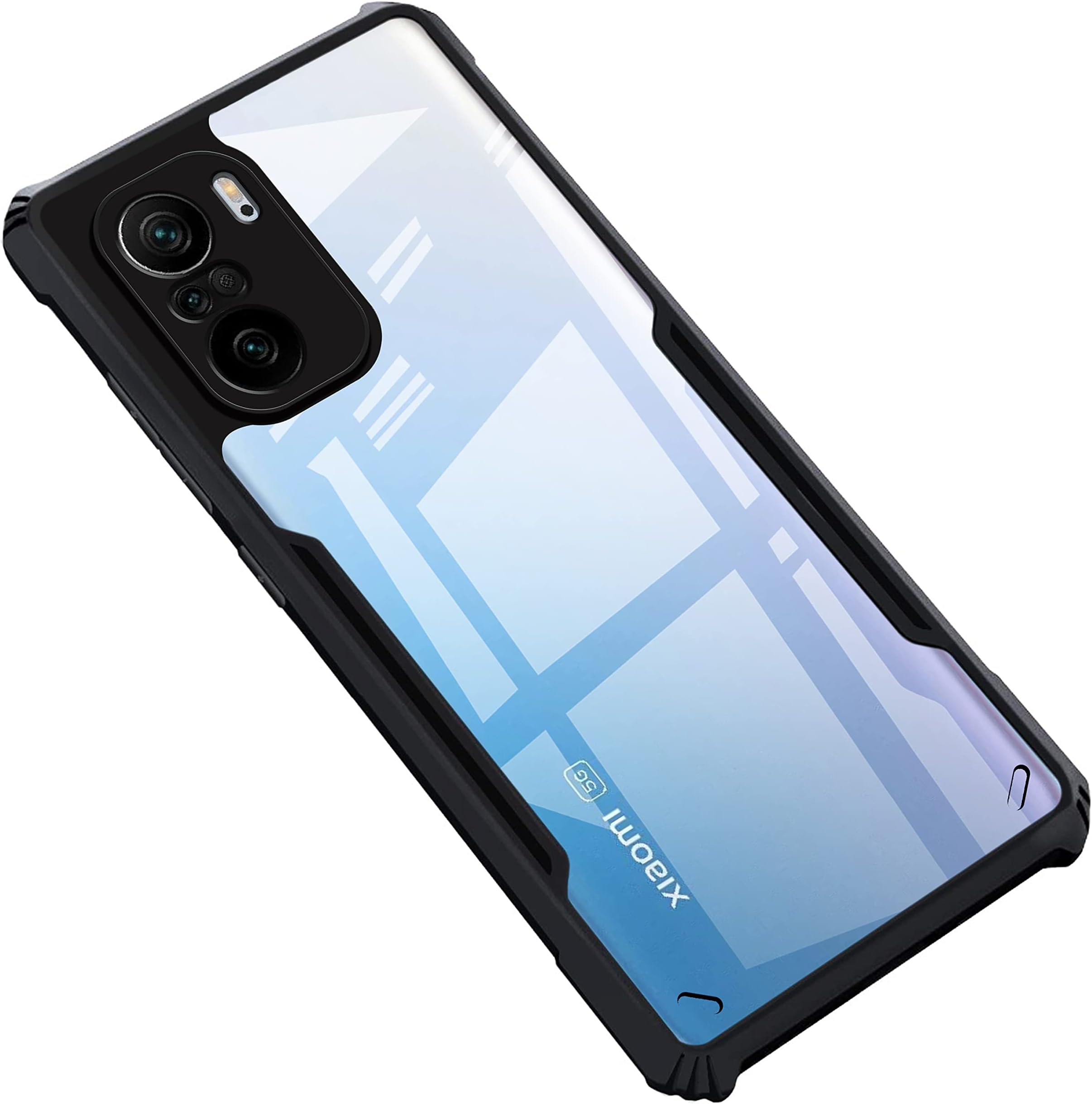 Mobile Cover for Mi 11x Pro (Polycarbonate_Transparent)