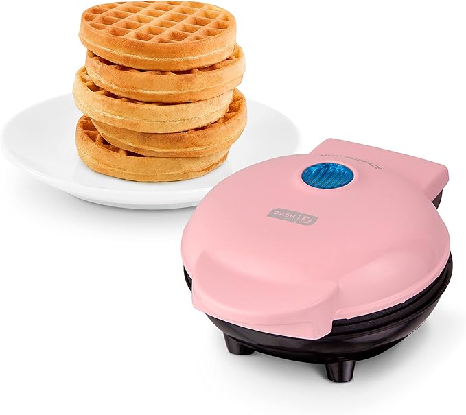 DASH Mini Maker for Individual Waffles, Hash Browns, Keto