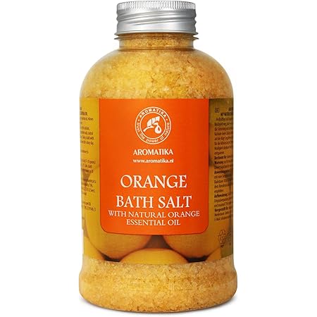 Amazon Com Orange Bath Salts W Natural Orange Essential Oil 21oz Best For Good Sleep Stress Reduction Beauty Bathing Body Care Wellness Relaxation Aromatherapy Spa Bath Beauty Personal Care