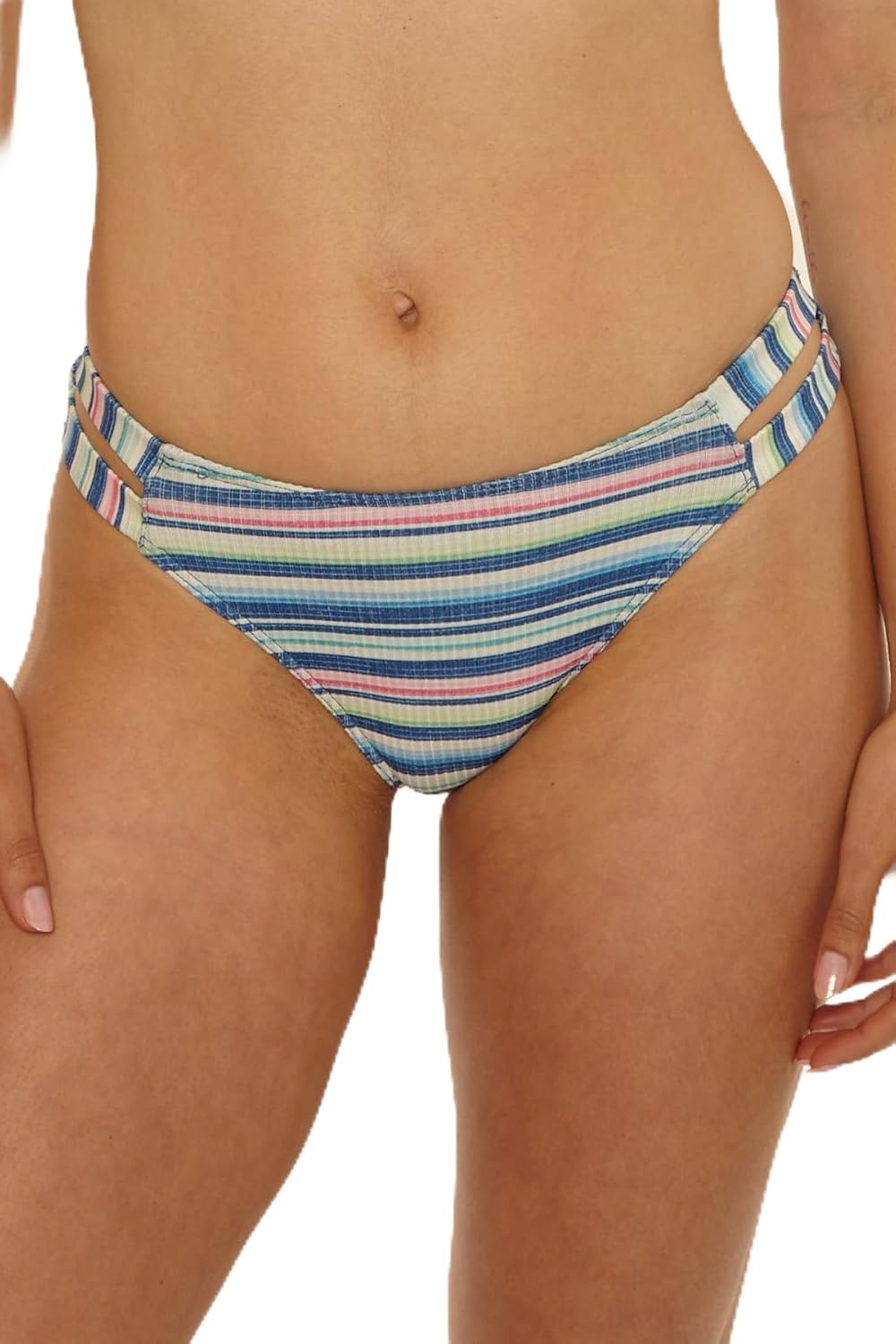 Salt Life Women's Tropical Breeze Scoop Bikini Bottom, Cheeky Coverage, Swimwear Separates for Women