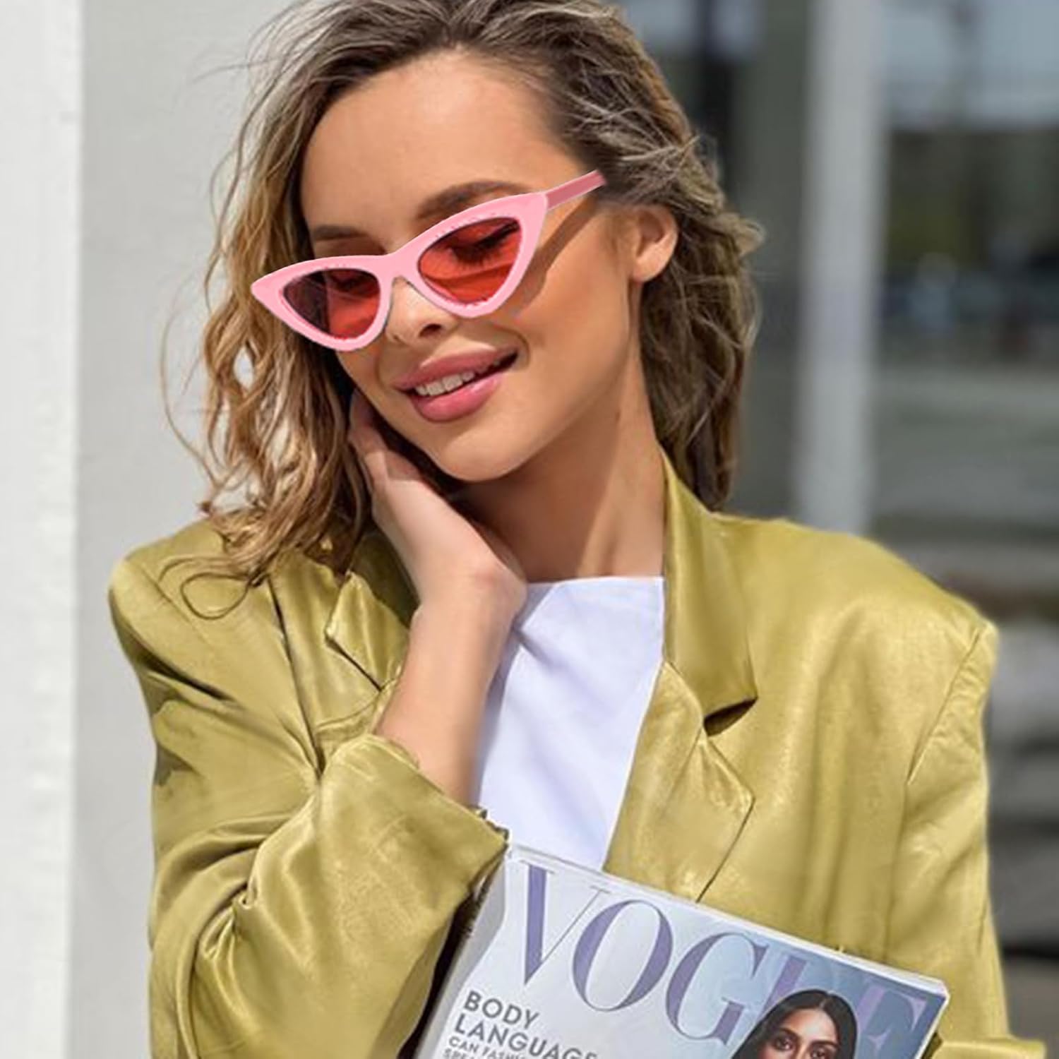 Matcheck 12 Mixed Style Sunglasses Retro Colored Party Glasses Solid Clear Color Costume Bulk Eyeglasses Unisex Adult - Image 7