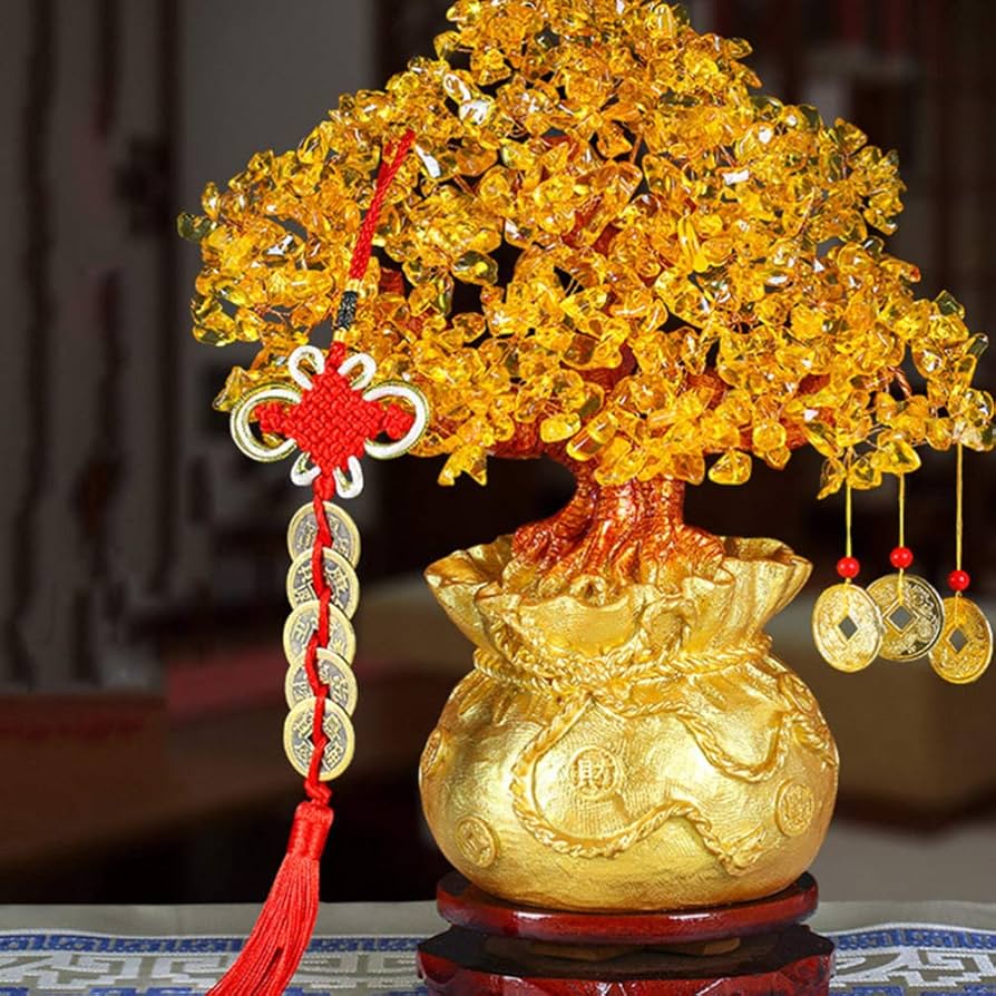 置物 Citrine money tree with piyao 715nuh53FzL._AC_UF894,