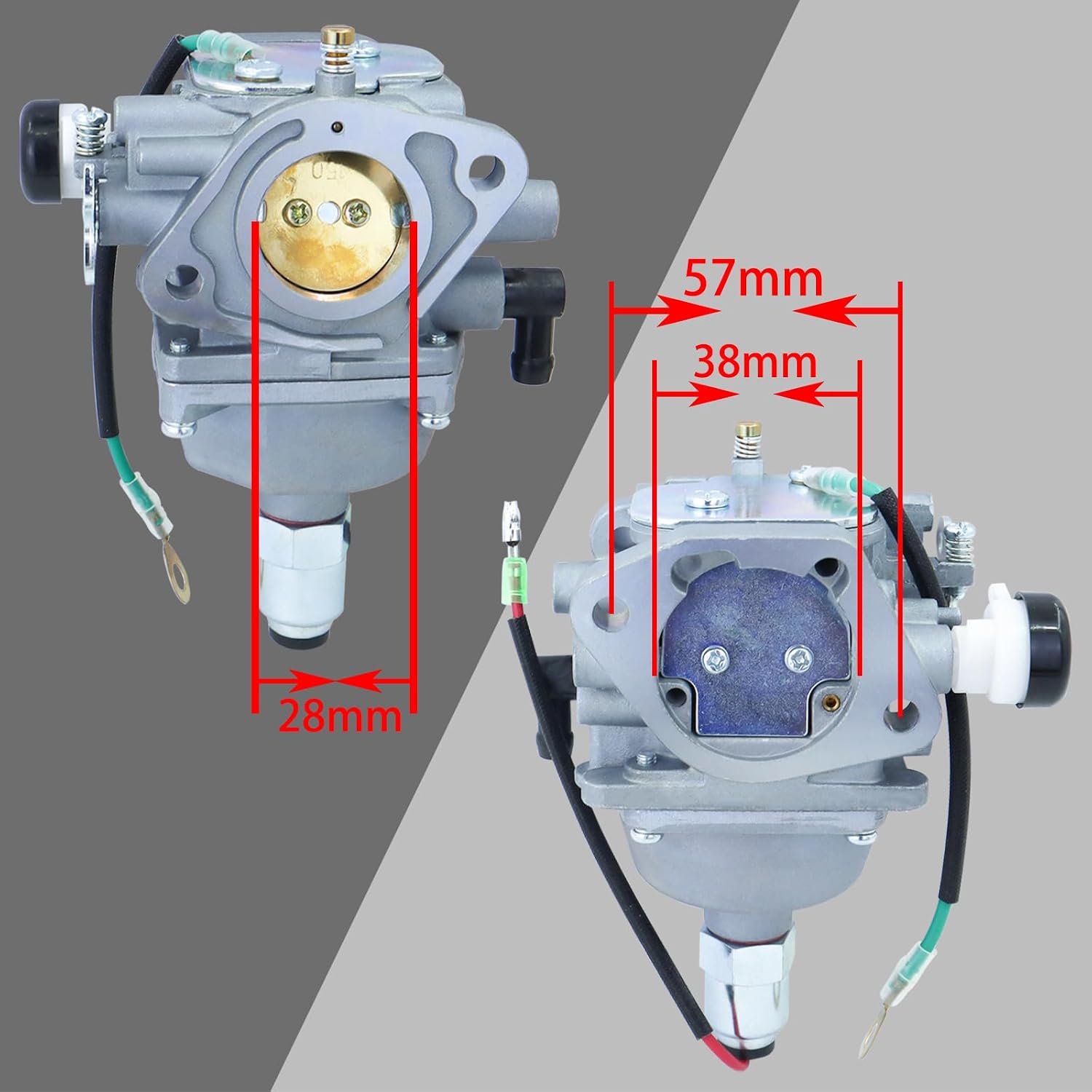 32 853 12-S Carburetor Fits for Kohler SV725 SV730 SV735 SV830 SV715 SV740 22mm 23 24 25 26 27 HP COURAGE TWIN Replaces for 32-853-06-S 32 853 08-S 32-853-04-S with Oil filter Air Filter