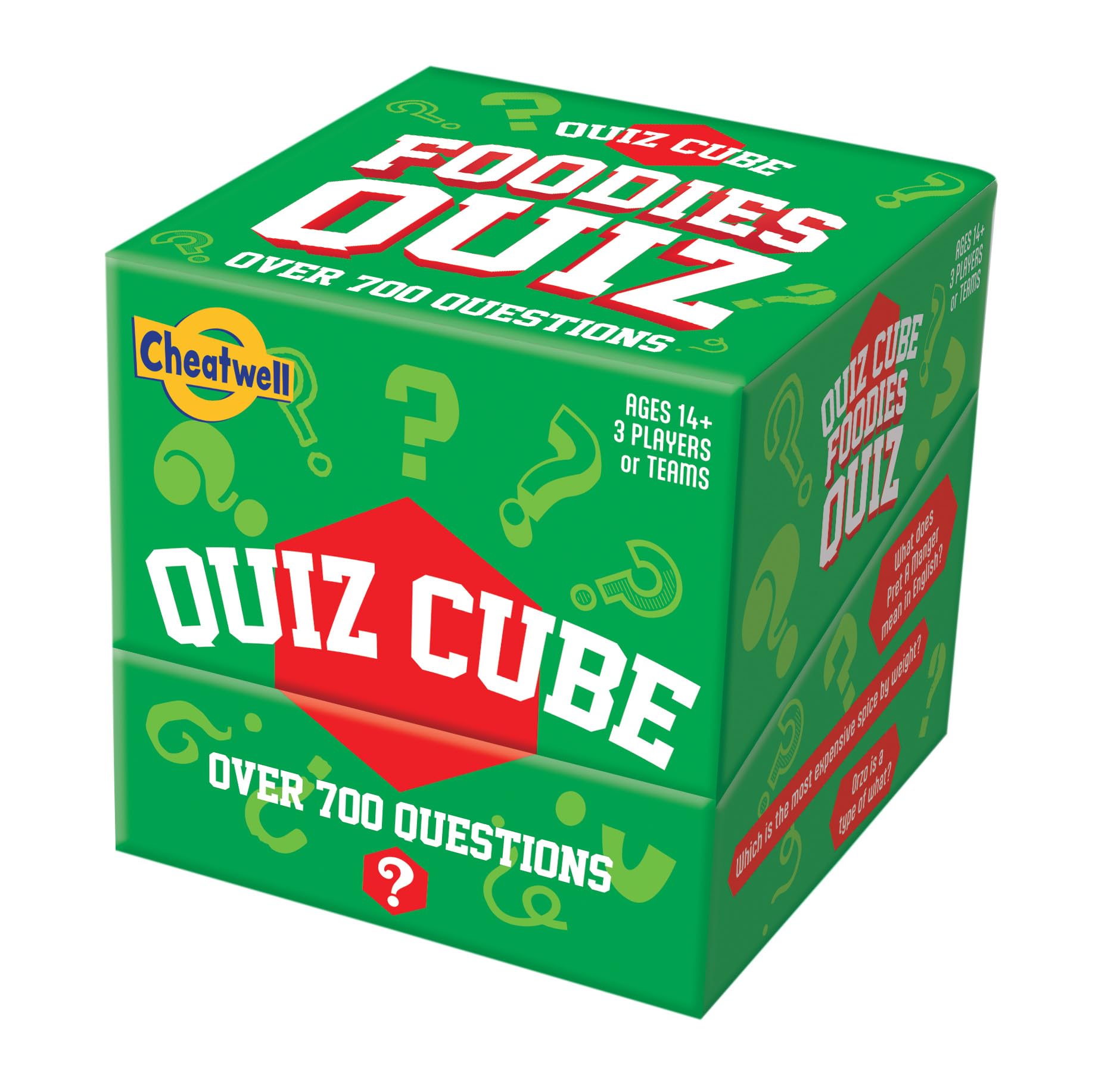 Cheatwell Games Quiz Cube Foodies, Multicoloured, medium - Image 4