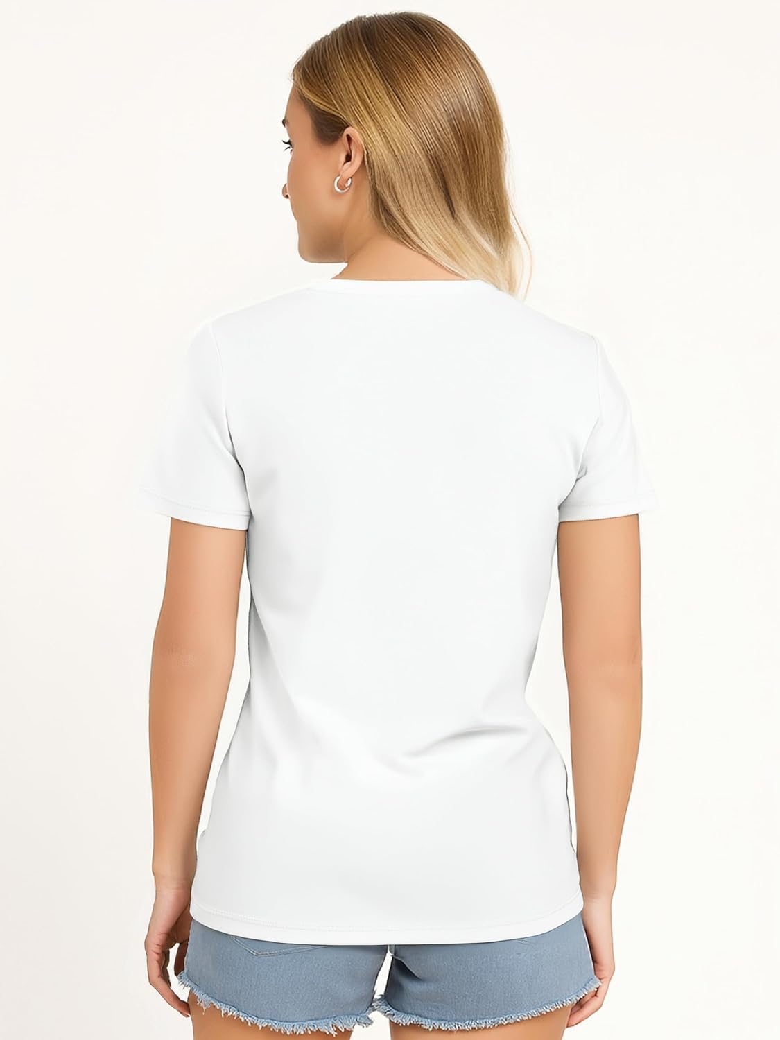 Opna Women's Short Sleeve Moisture Wicking Athletic Shirts - Image 3