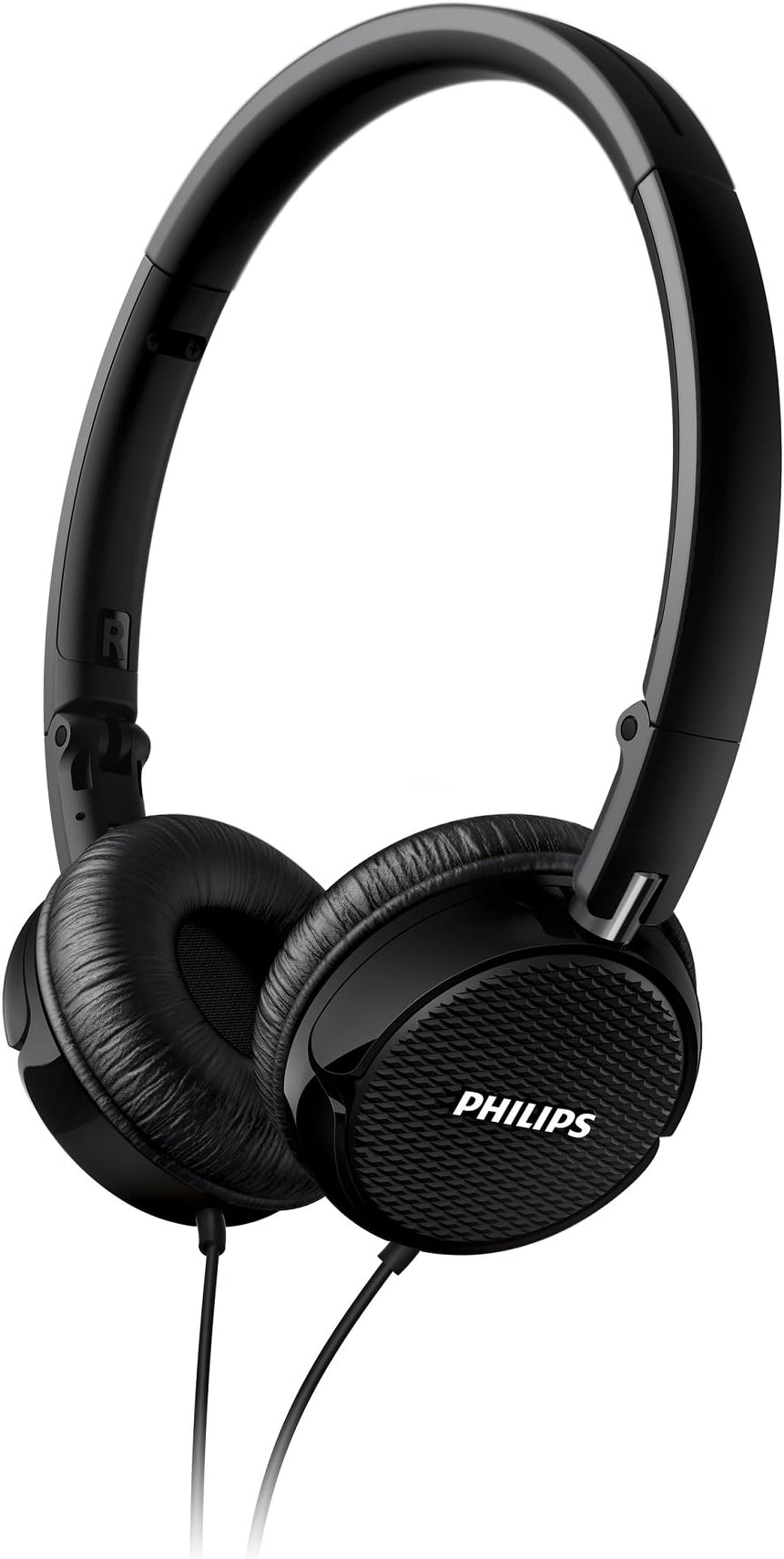 Philips FS3BK/00 Black Lightweight Foldable Headphones