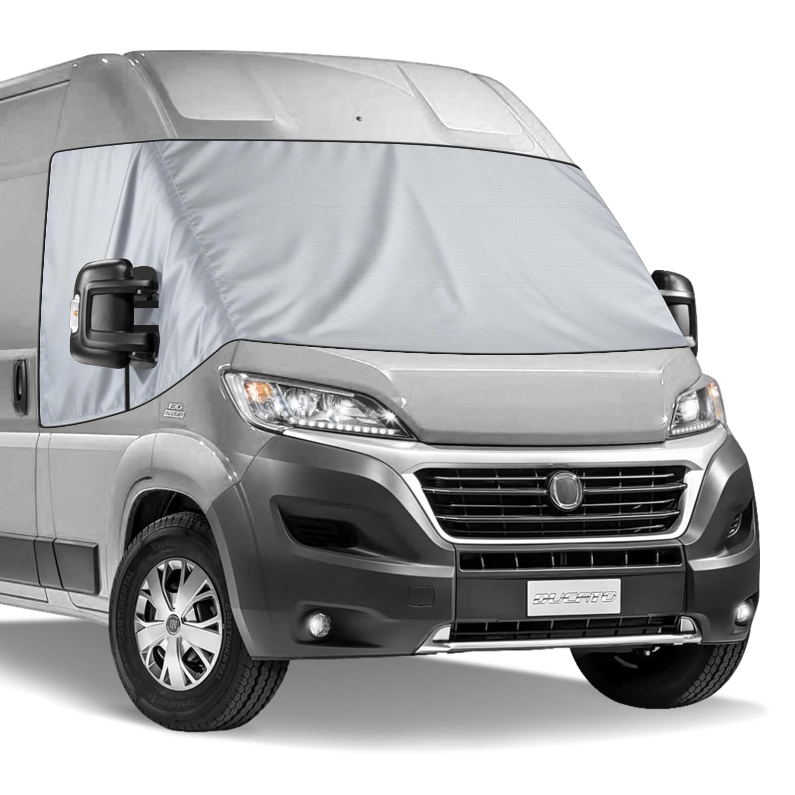 Wohnmobil Thermoschutz Abdeckung, Leder Frontscheibenabdeckung, Wasserdicht & Kalt Staub Schutz Sonnenschutz, Scheibenabdeckung für FI-AT Du-cato, Jum-per, BO-xer 2006–2025