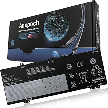 L17C4PB0 Laptop Battery Replacement for Lenovo Flex 6-14IKB 14ARR IdeaPad 530S-14ARR 530S-14IKB 530S-15IKB Series L17C4PB2 L17M4PB2 5B10Q16066 5B10Q16067 5B10Q22883 7.68V 45Wh 5928mAh