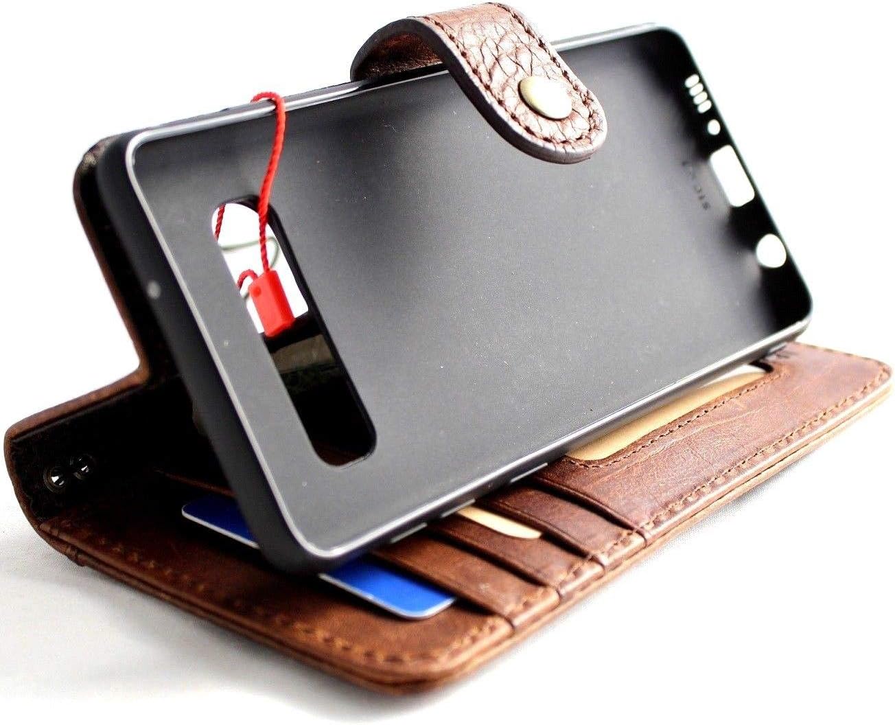 Hottest Sales Genuine Leather for Galaxy S10 Plus Book Case Wallet Luxury Cover Wireless Charging Handmade Soft Holder 10 Credit Card Slots ❤ Crazy Deals Genuine Leather for Galaxy S10 Plus Book Case Wallet Luxury Cover Wireless Charging Handmade Soft Holder 10 Credit Card Slots