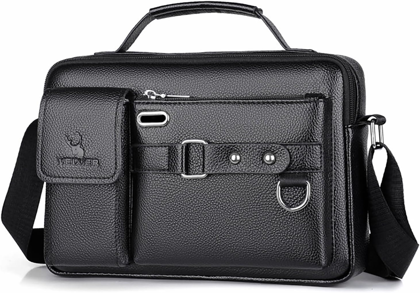 Men's Single Shoulder Bag - Casual Crossbody Bag for Men, Versatile Business and Leisure Messenger Bag