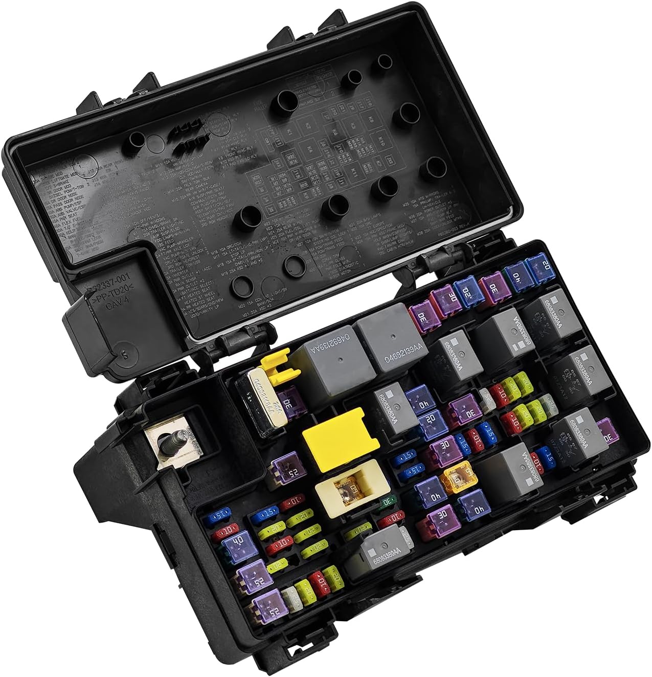 TIPM Fuse Box Control Module Compatible with Jeep Grand Cherokee 2011 3.6L V6, 5.7L V8 Replace# 68244850AA, 692315AJ, 4692315AG