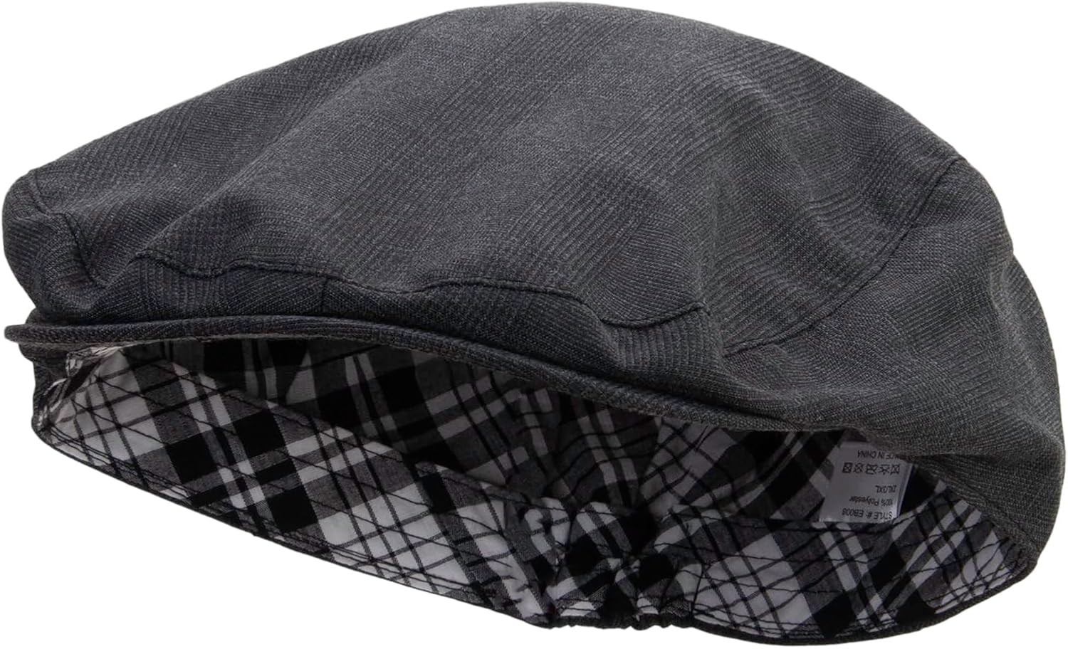 Big Size Plaid Driver Ivy Cap