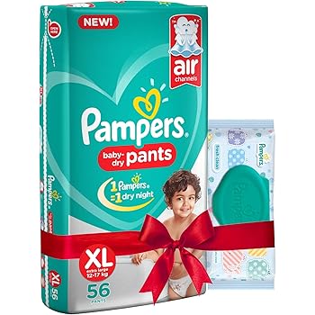 pampers xl 56 amazon