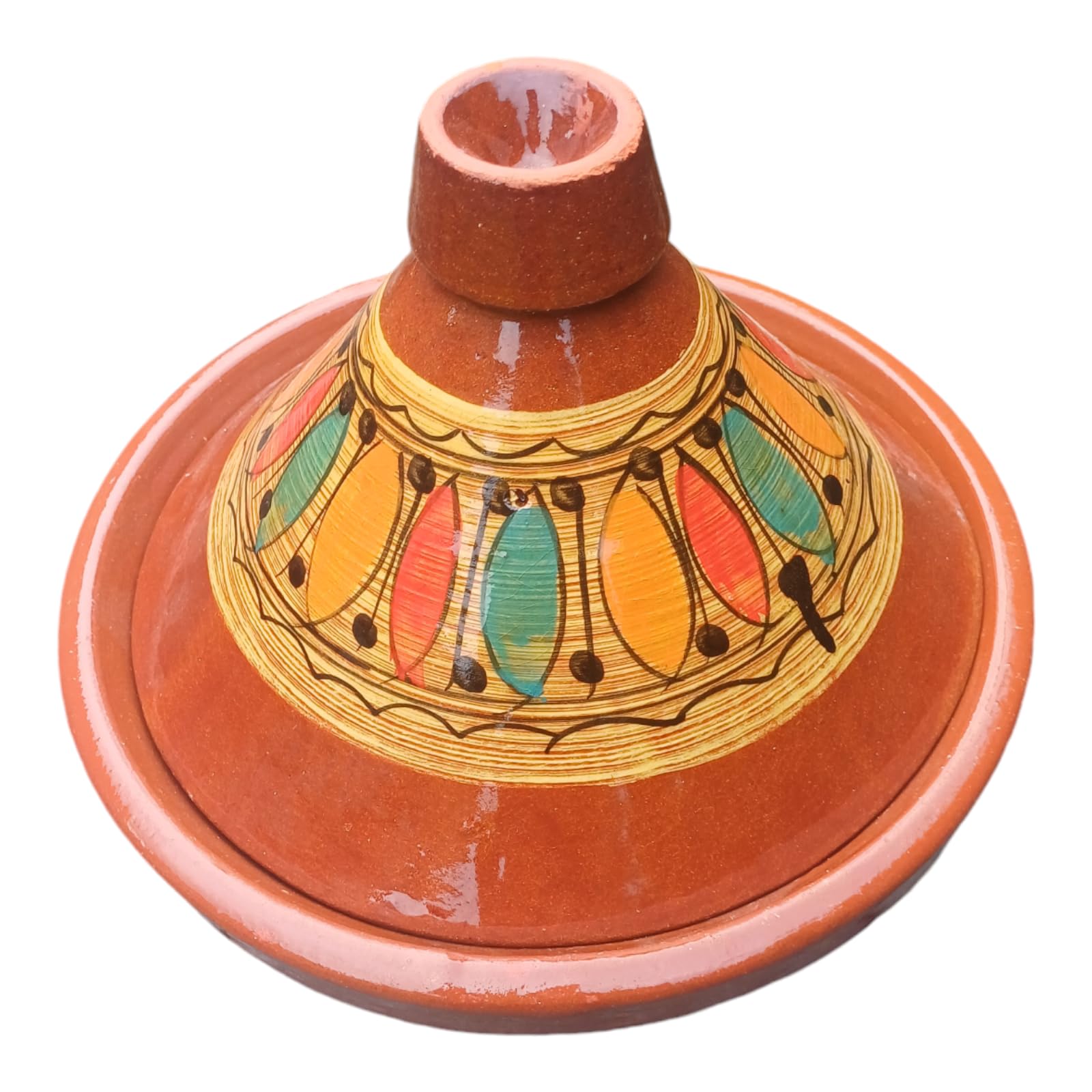 Moroccan Tagine Cooking Pot, Terracotta. Authentic, Rustic. Hand-thrown