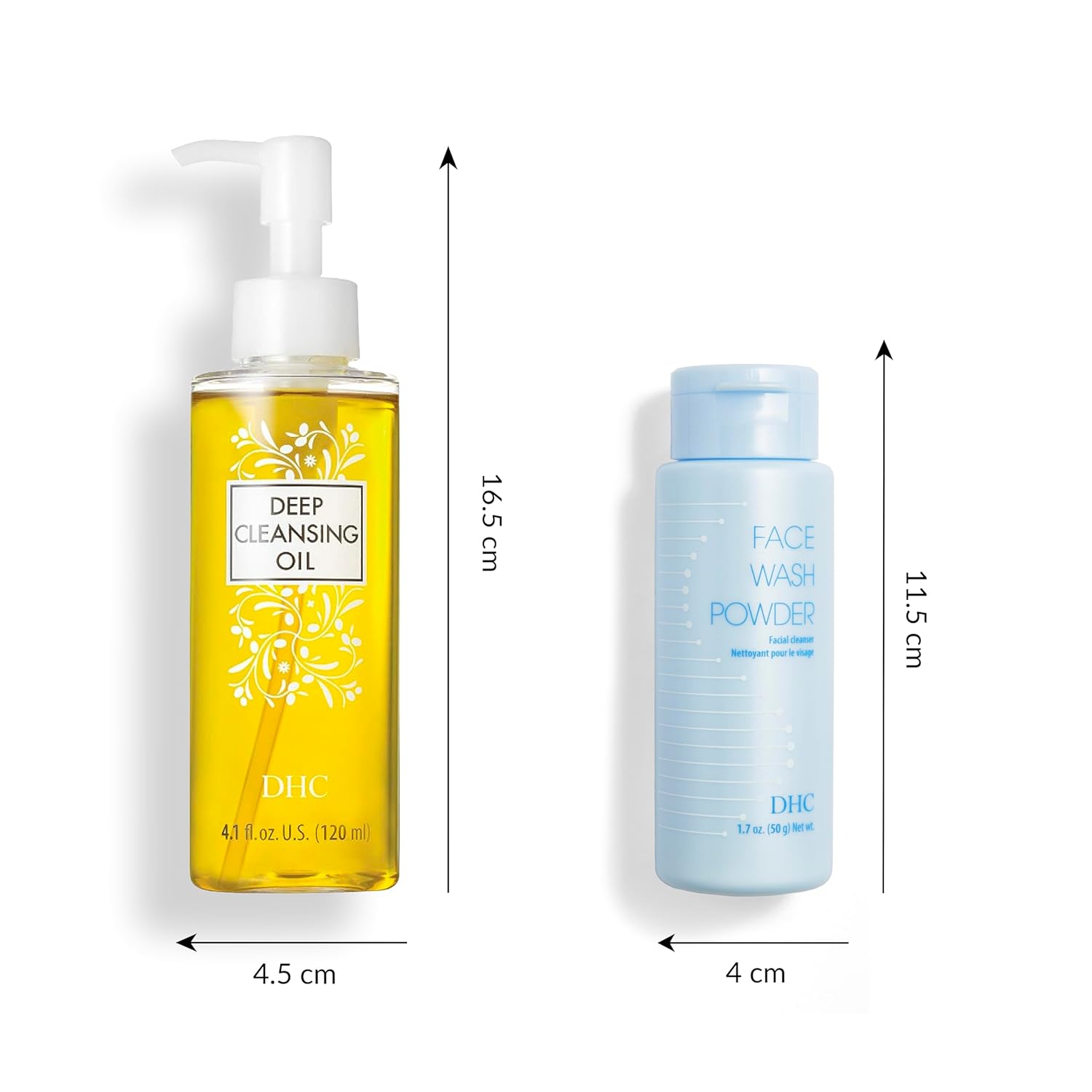 DHC Deep Cleansing Oil 4.1 Fl Oz. and Face Wash Powder 1.7 oz. Net wt. - Image 5