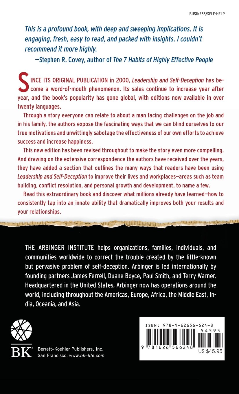Leadership And Self-Deception (A B-k Life Book)