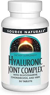 Source Naturals Hyaluronic Joint Complex with Glucosamine, Chondroitin & MSM - 30 Tablets