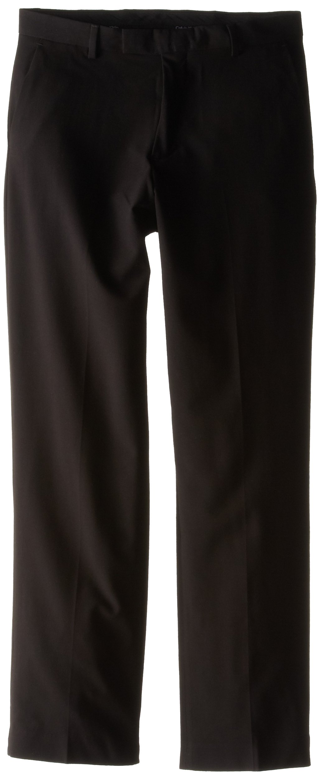 Calvin Klein Big Boys' Bi-Stretch Flat Front Pant