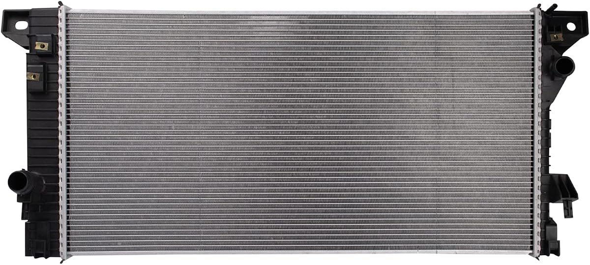 TRQ Radiator 1 Row 34.63 in Core | For 18-22 Ford Expedition Standard Cooling 2018 2.7L F150 without HD Trailer Package 16-19