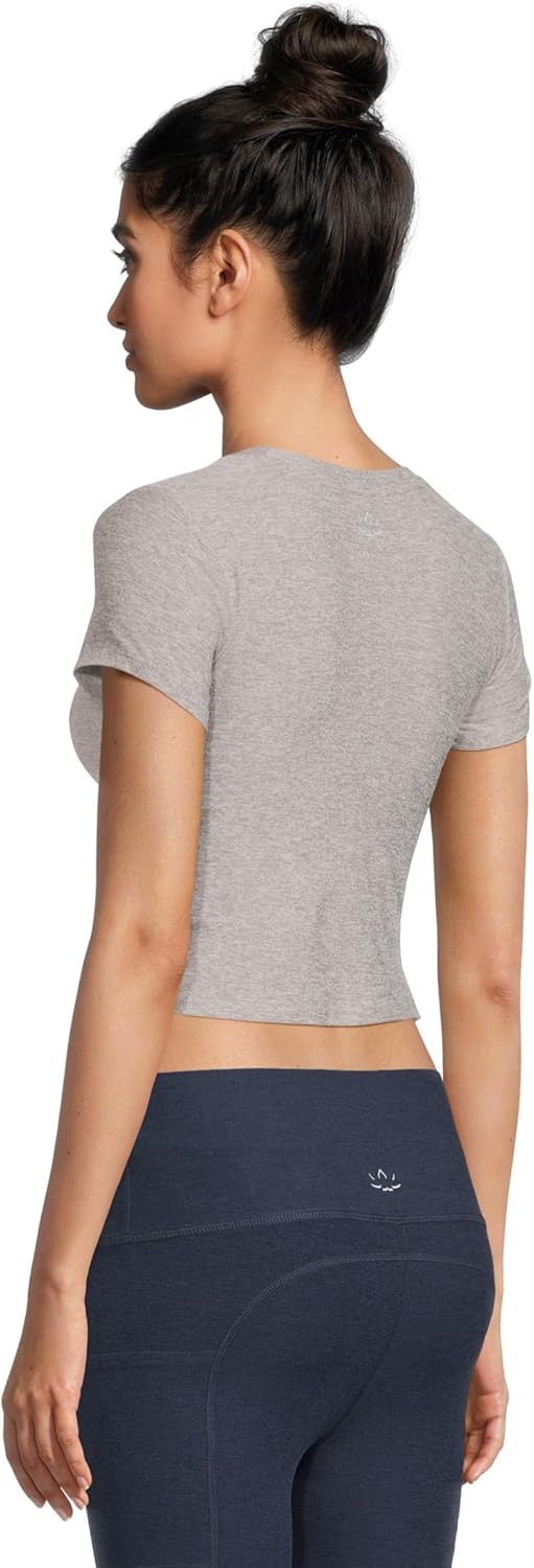 Beyond Yoga Women's Featherweight Cropped Tee