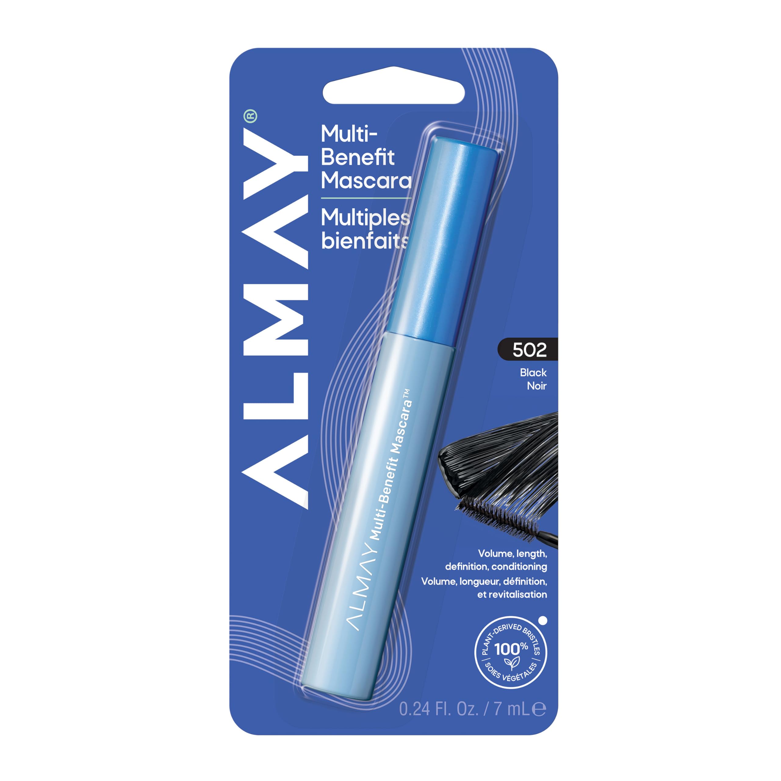 Almay One Coat Multi-Benefit Mascara, Black