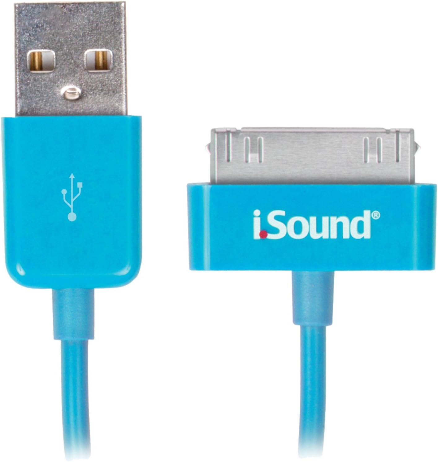 iSound 30 PIN USB Charge & Sync Cable for Apple products (blue)